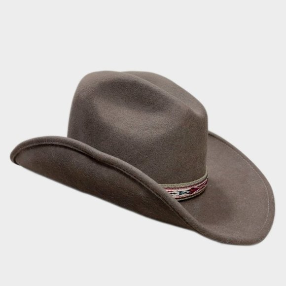 bailey Accessories Bailey Wool Felt Western Packable Cowboy Hat